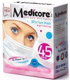 ماسک تنفسی مدیکور  Medicore