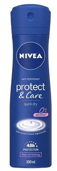 اسپری زنانه نیوا مدل NIVEA Protect & Care