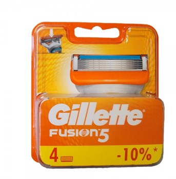 تیغ یدک ژیلت مدل Fusion 5 بسته 4 عددی Gillette