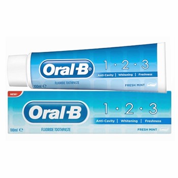 خمیر دندان اورال- بی مدل1.2.3 Oral-B