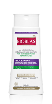 شامپو گیاهی ضد چرب و ضد ریزش مو بیوبلاس BIOBLAS PROCYANIDIN