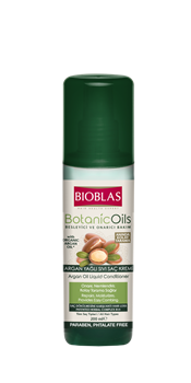 اسپری دوفاز مو بیوبلاس حاوی روغن آرگان BIOBLAS Botanic Ooils