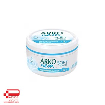 کرم مرطوب کننده آرکو نم مدل SOFT TOUCH حجم 300 میلی لیتر Arko