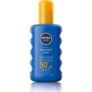 اسپری ضد آفتاب نیوا مدل +Protect and Hydrate SPF50 حجم 200 میلی لیتر NIVEA