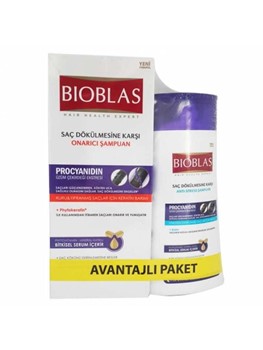 شامپو گیاهی ضد ریزش مو - موهای خشک و نازک شده - بیوبلاس BIOBLAS PROCYANIDIN