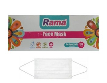 ماسک3 لایه کشی پزشکی 50 عددی راما RAMA