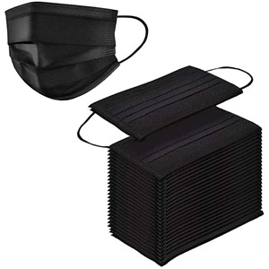  ماسک مشکی 3 لایه التراسونیک 50 عددی ASP