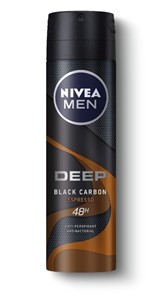 اسپری ضد تعریق مردانه نیوا سری Deep مدل Espresso حجم 150 میلی لیتر NIVEA