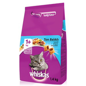  غذای خشک گربه ویسکاس با طعم ماهی تن  whiskas
