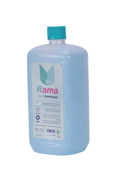 محلول ضدعفونی کننده دست راما حجم 1 لیتری Rama