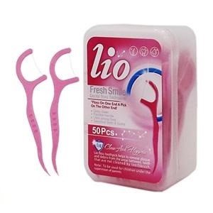 نخ دندان کمانی لیو بسته 40 عددی Lio