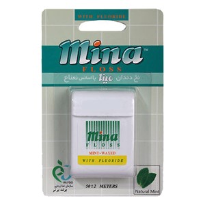 نخ دندان متراکم مینا طعم نعناع Mina