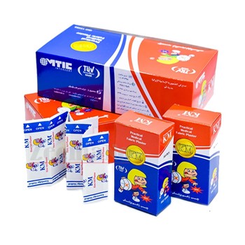 چسب زخم کی ام بسته 50 عددی KM
