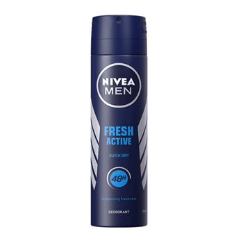 اسپری ضد تعریق مردانه نیوا مدل Fresh Active حجم 150 میل NIVEA