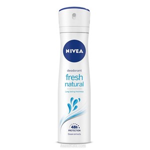 اسپری ضد تعریق زنانه نیوا مدل Fresh Natural حجم 150 میل NIVEA