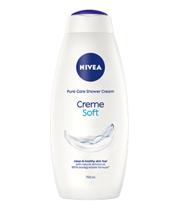 شامپو بدن نیوا مدل Creme Soft حجم 750 میل NIVEA