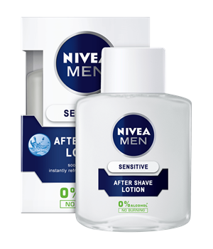 لوسیون افتر شیو نیوا مدل Sensitive حجم 100 میل NIVEA MEN