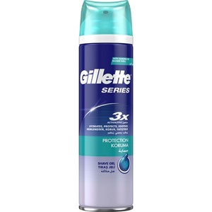 ژل اصلاح ژیلت سری 3X مدل Protection حجم 200 میل Gillette