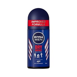 رول ضد تعریق مردانه نیوا مدل Dry Impact حجم 50 میلی لیتر NIVEA