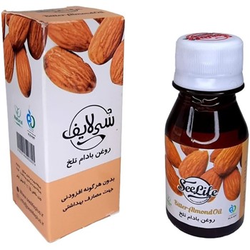 روغن بادام تلخ 60 ميلي سي لايف